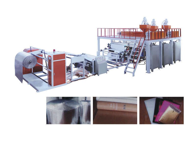 RKPEG-4LC新型高速?gòu)?fù)合氣泡膜機(jī)組